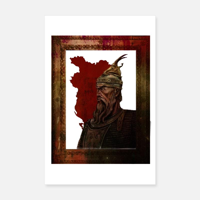Gjergj Kastrioti Poster 20x30 cm