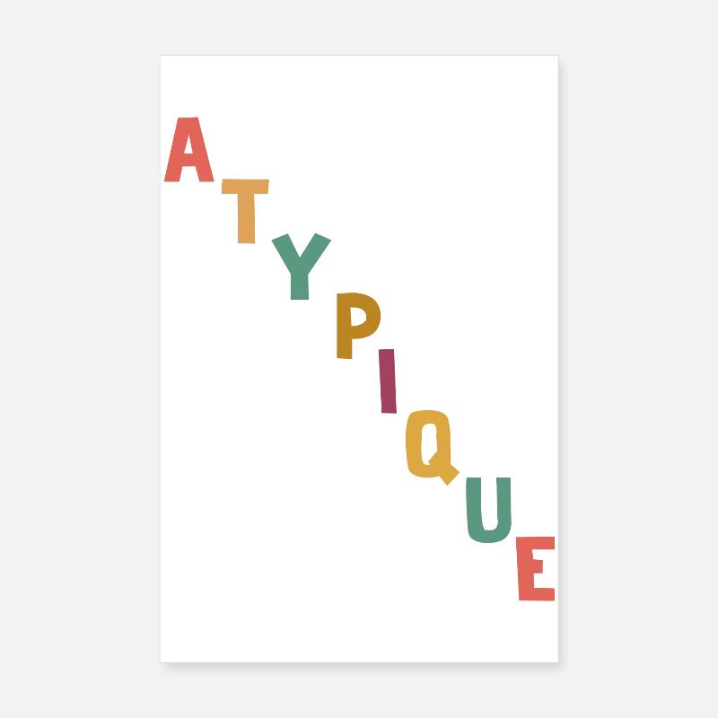 Atypisch Poster 20x30 cm