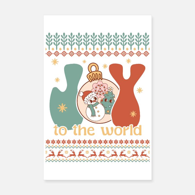 Pull de Noël moche Poster 20 x 30 cm