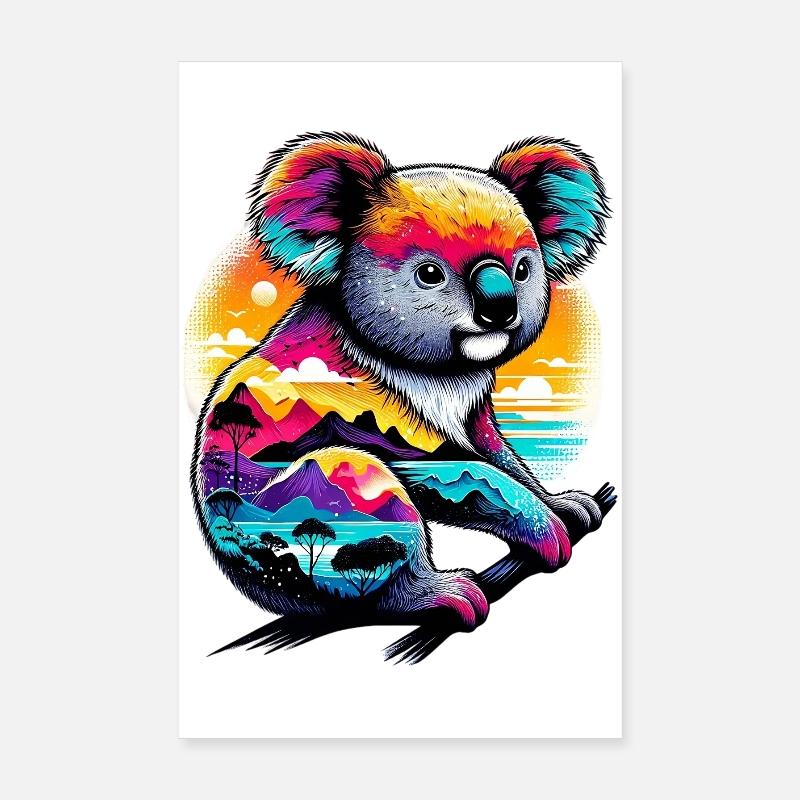 Koala Poster 20x30 cm
