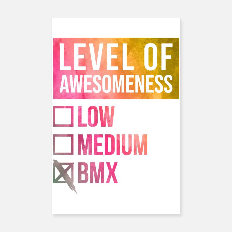 Le BMX Poster 20 x 30 cm