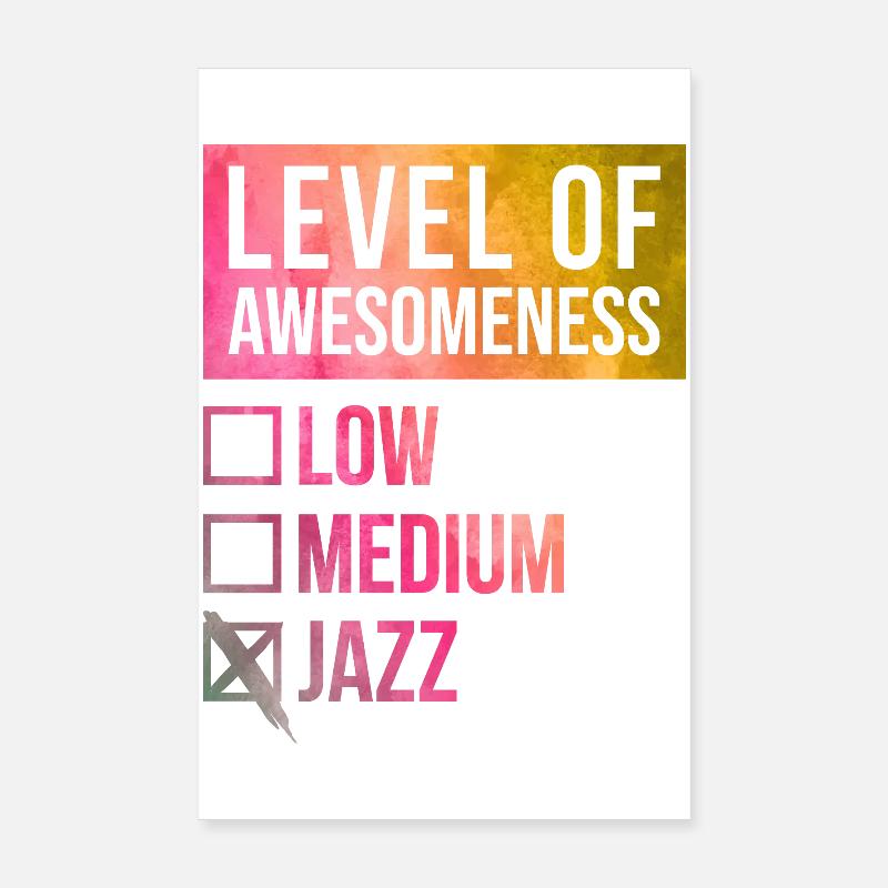 Jazz Poster 20x30 cm