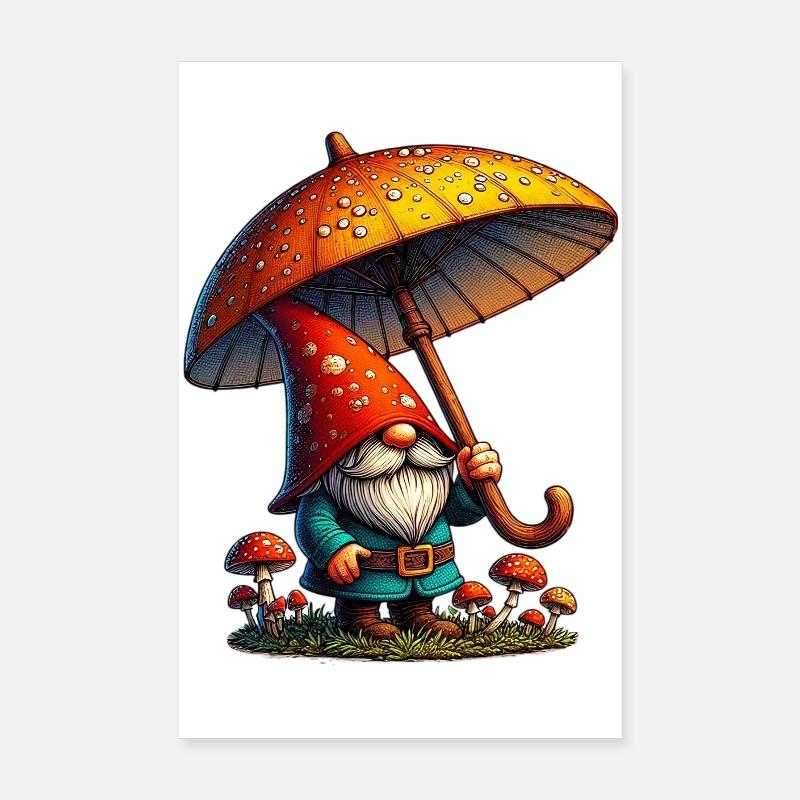 Gnom Poster 20x30 cm