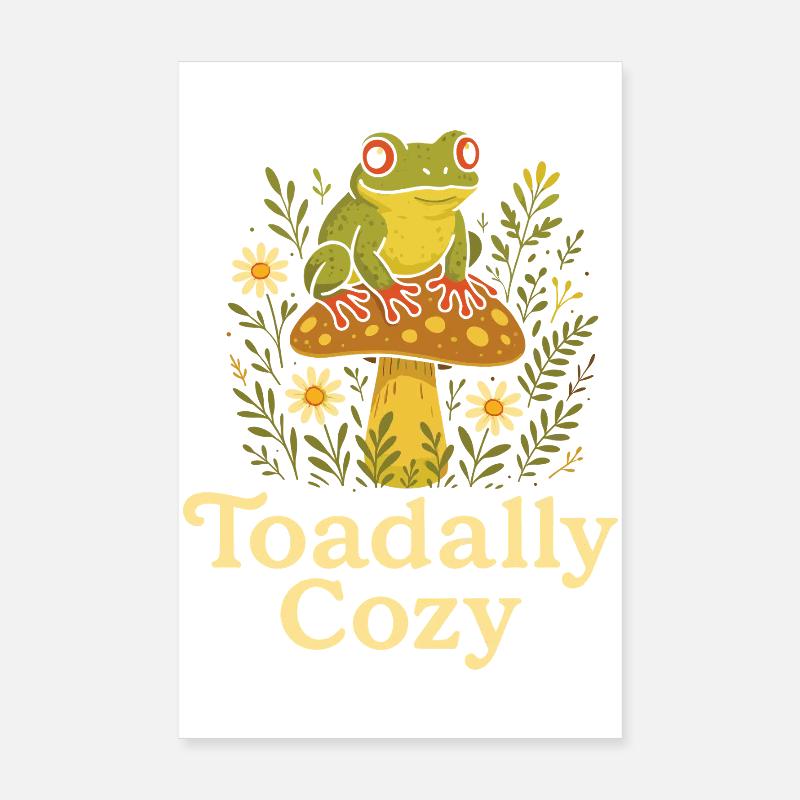 Laubfrosch Humor Laubfrosch Poster 20x30 cm