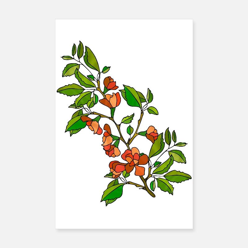 Fleur Poster 20 x 30 cm