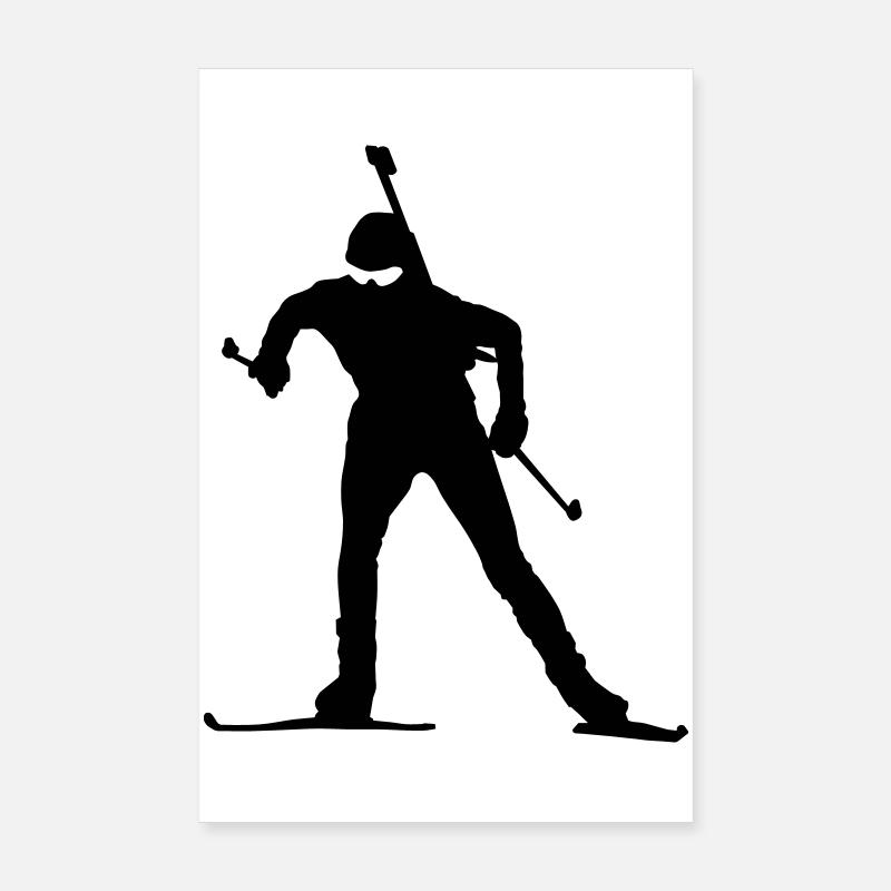 biathlon Poster 20 x 30 cm