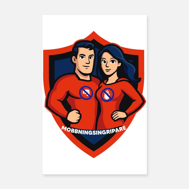 Mobbing-Interventor Poster 20x30 cm