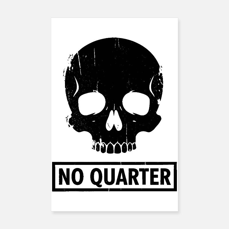 Keine Gnade wird gewährt Poster 20x30 cm