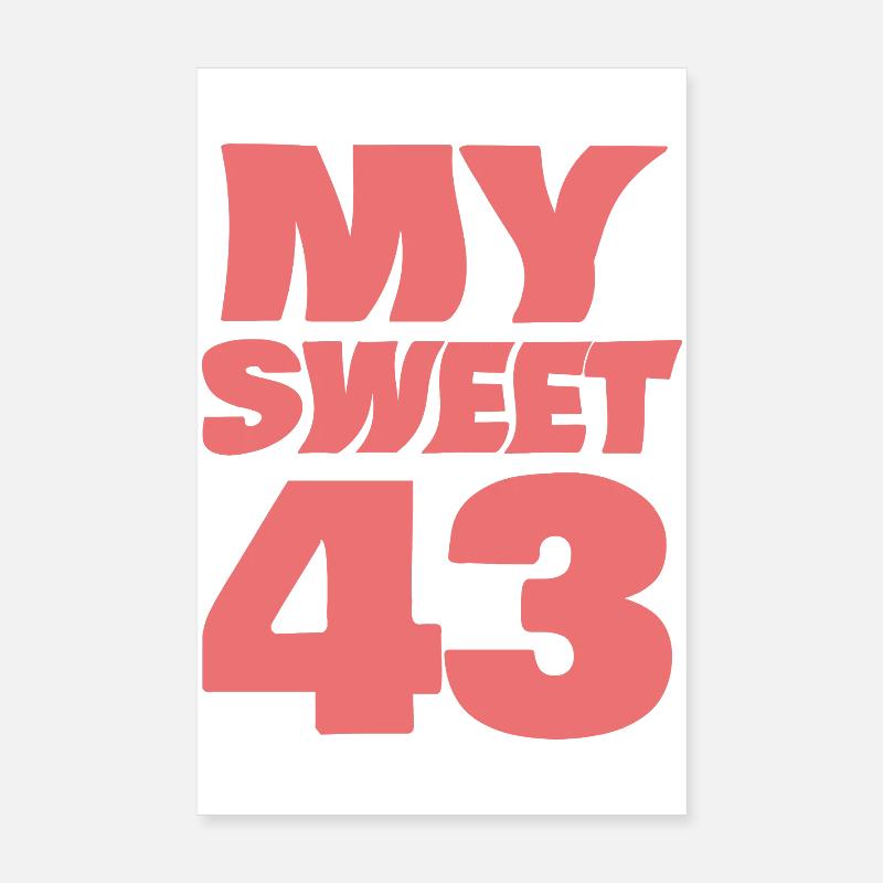 Doux 43 Poster 20 x 30 cm