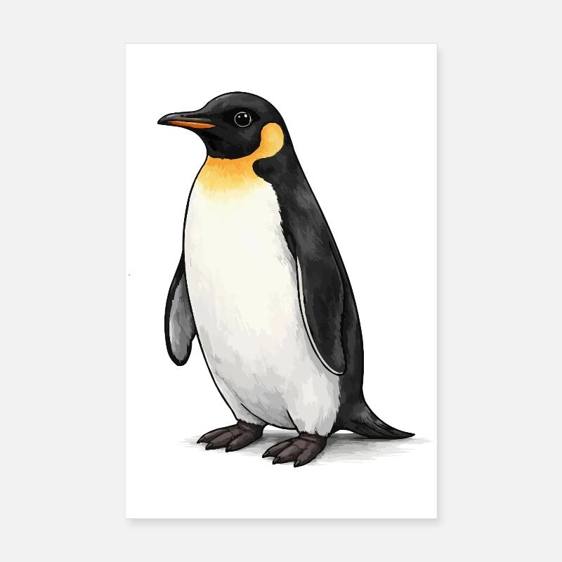 Pingouin Poster 20 x 30 cm