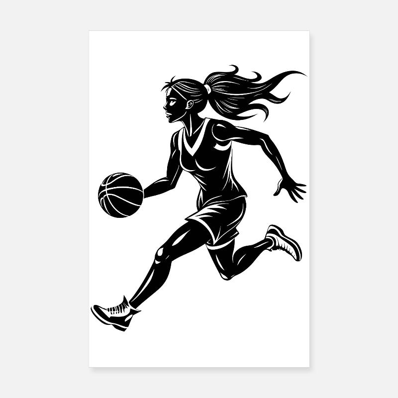 Basket-ball Poster 20 x 30 cm