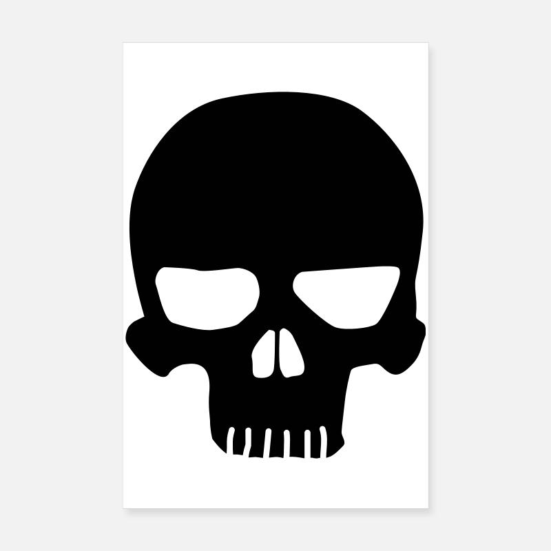 Schädel Original Poster 20x30 cm