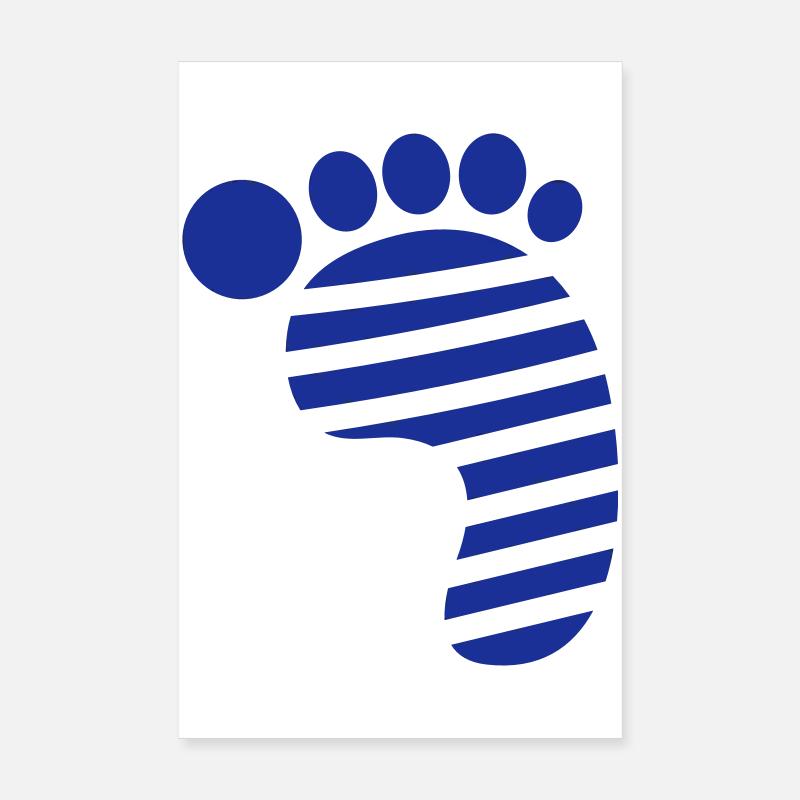 Big Foot Poster 20 x 30 cm