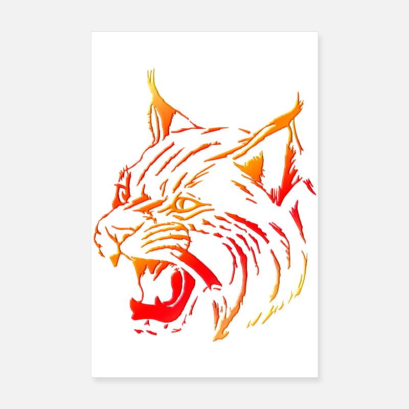 Lynx (01) Poster 20 x 30 cm