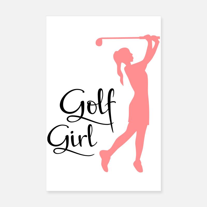 Golf Poster 20x30 cm