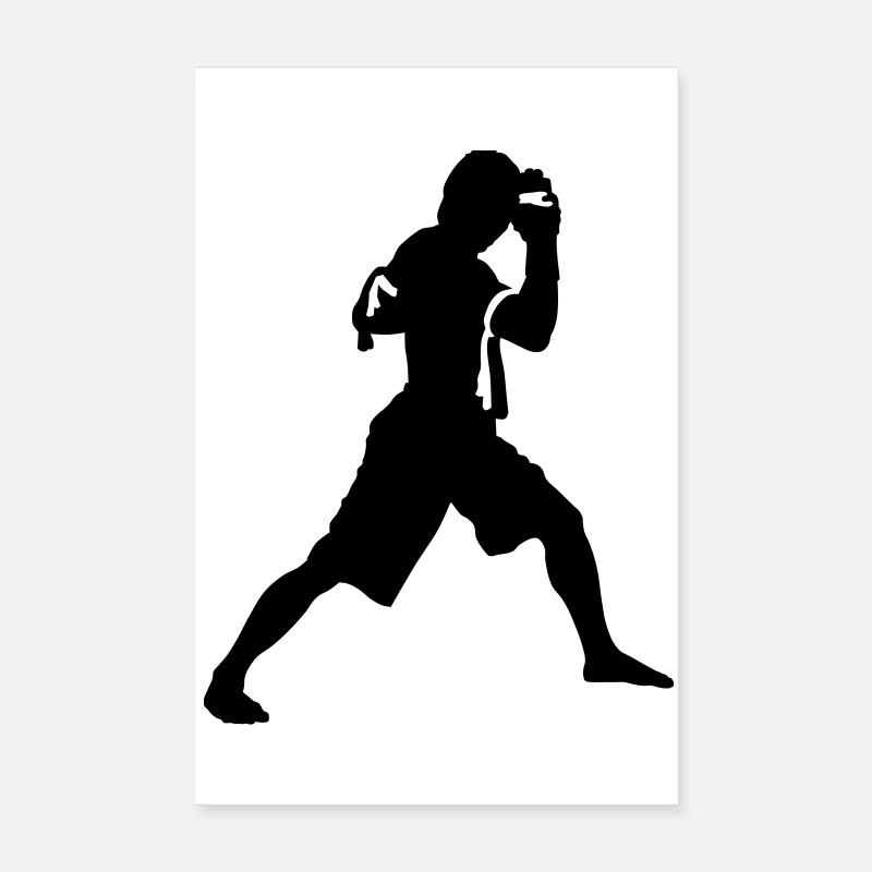 kickboxing Poster 20 x 30 cm