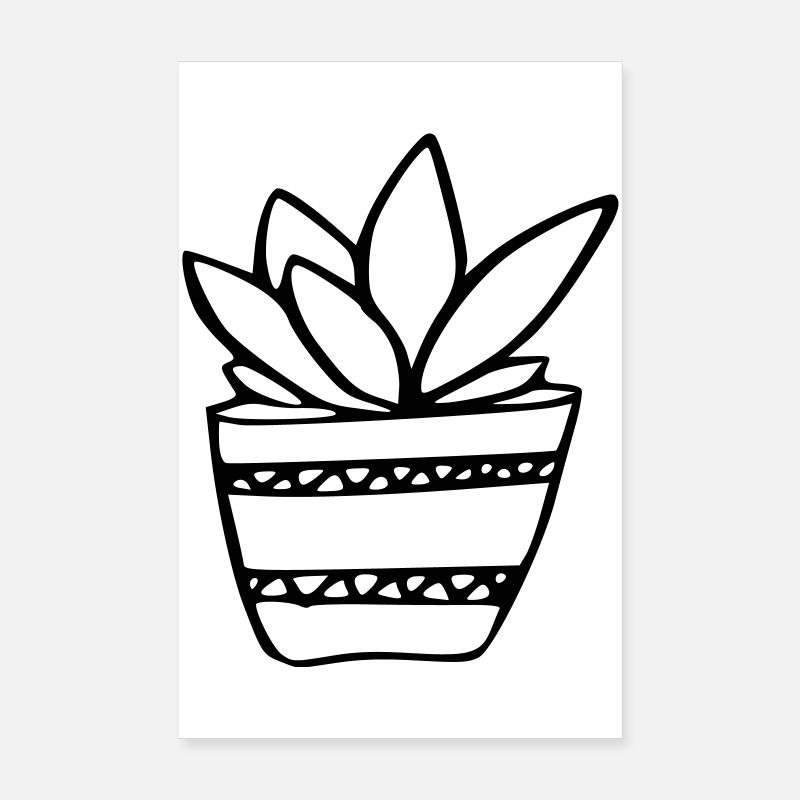 Plant Poster 8" x 12" (20x30 cm)