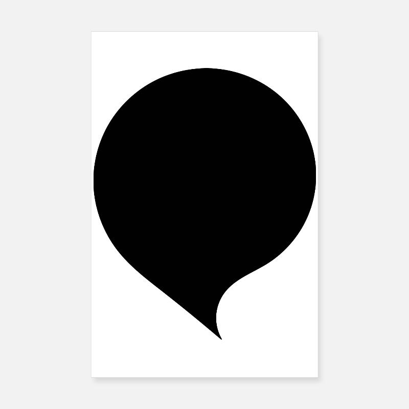 Personalize your own speech bubble Comic Poster 8" x 12" (20x30 cm)