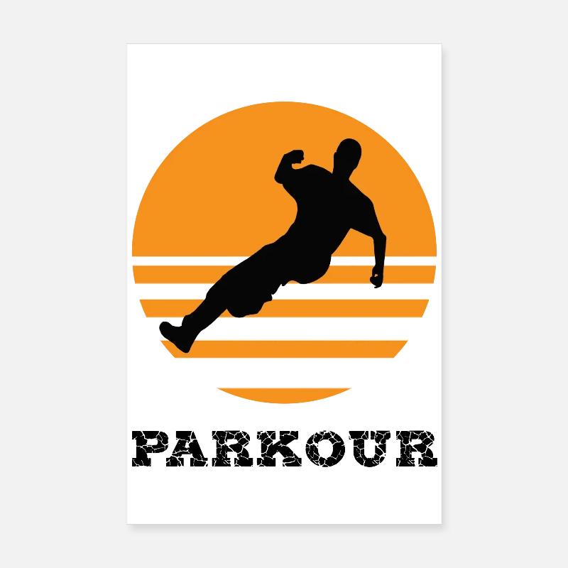 Parkour Poster 20 x 30 cm