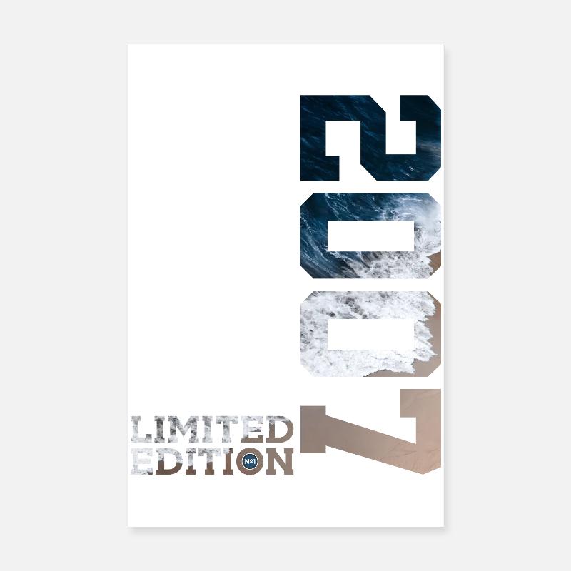 19E ANNIVERSAIRE ÉDITION LIMITÉE 2007 Poster 20 x 30 cm