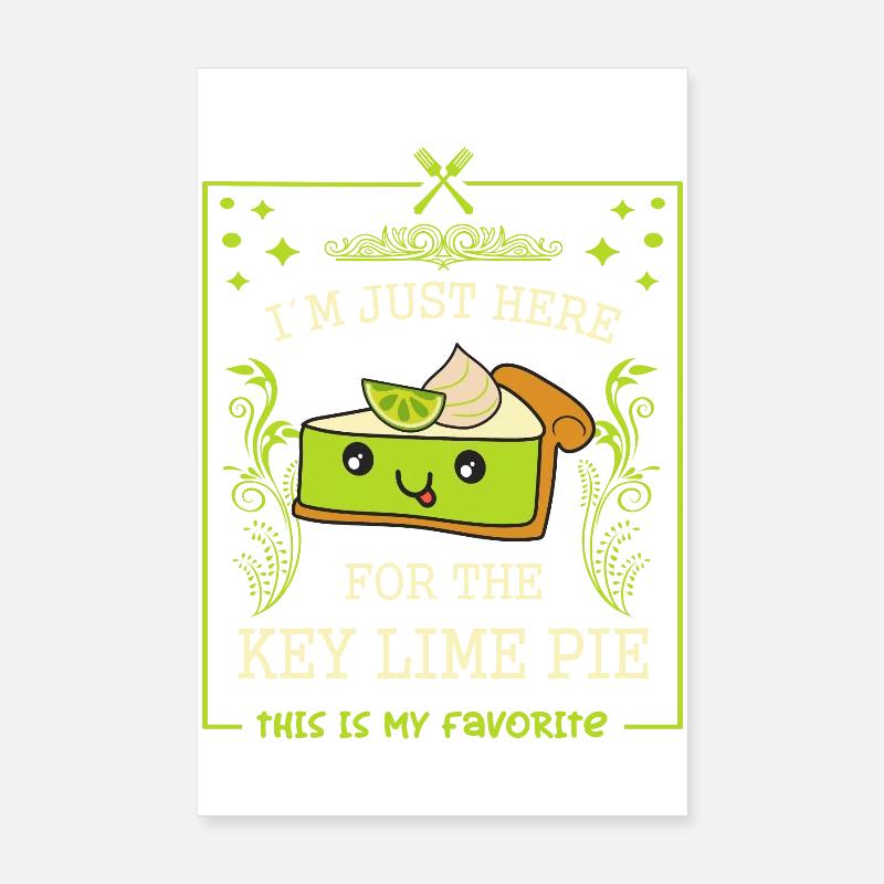 Gâteau au citron vert Poster 20 x 30 cm