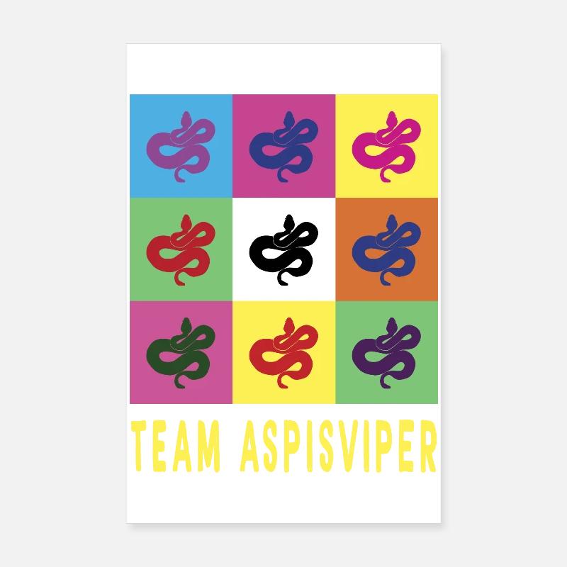 L'équipe Aspisviper Poster 20 x 30 cm