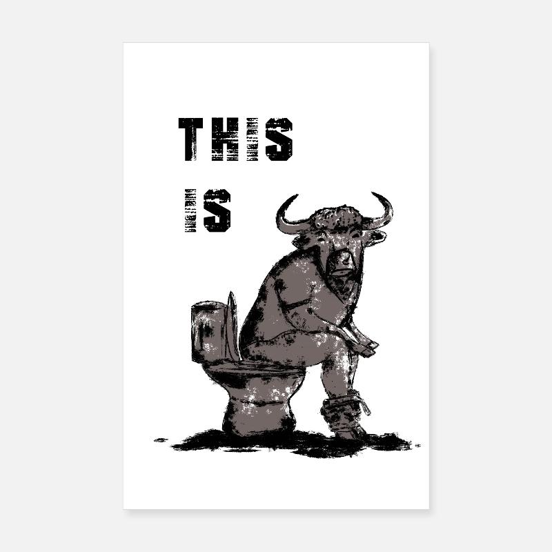 This is bullshit Poster 20x30 cm