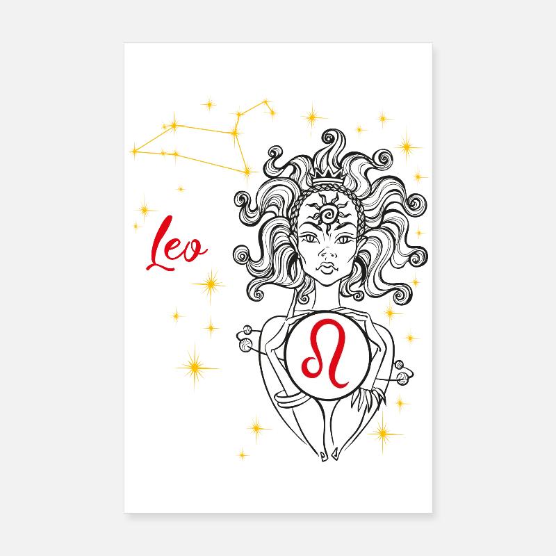 Leo Poster 20 x 30 cm