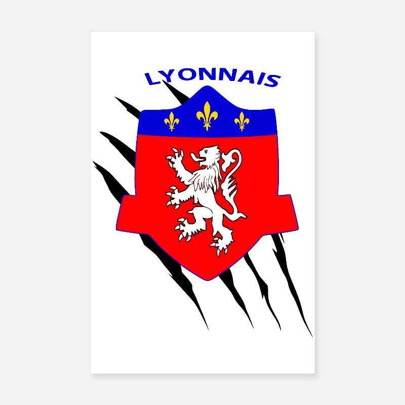Lyonnais Poster 20 x 30 cm
