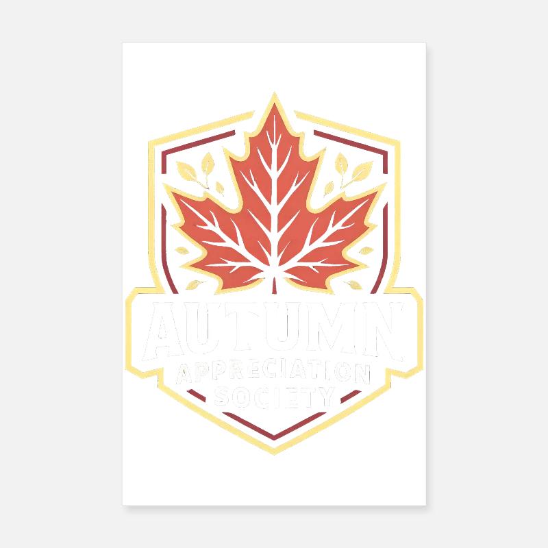 Herbst-Anerkennungsgesellschaft Herbsternte Herbst Poster 20x30 cm