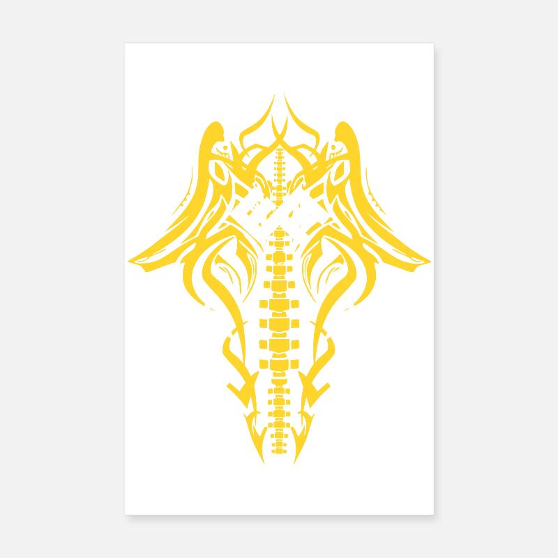 EdgeRunner Cyberpunk Back Poster 8" x 12" (20x30 cm)