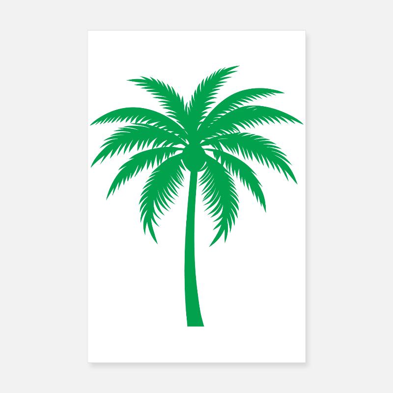 Palm tree Poster 8" x 12" (20x30 cm)