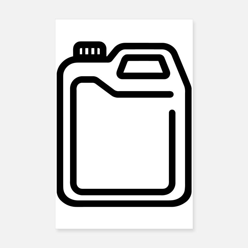 bidon Poster 20 x 30 cm