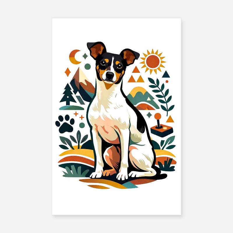 Style folklorique Bodeguero Poster 20 x 30 cm