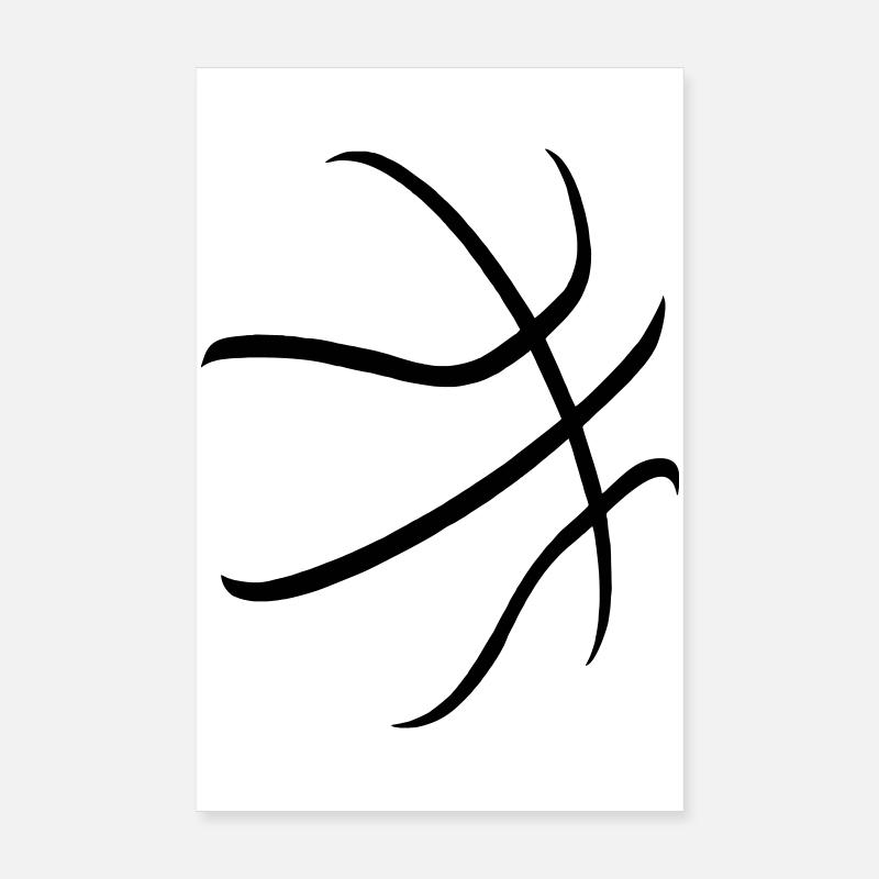 basketball Poster 8" x 12" (20x30 cm)