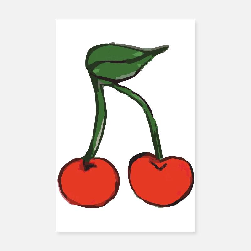 cerise cherry Poster 20 x 30 cm