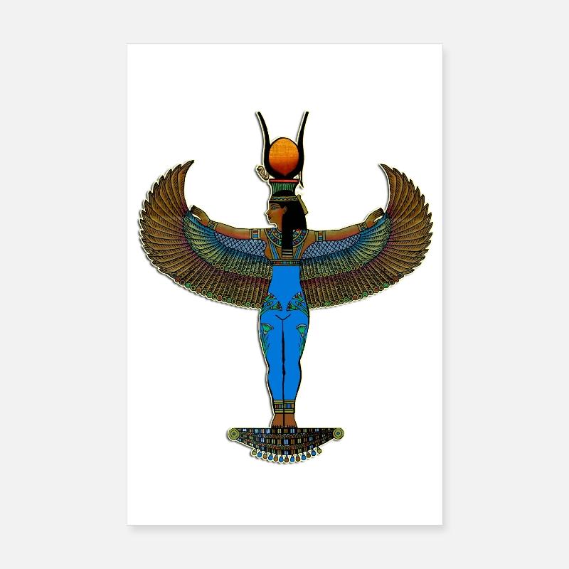 DEESSE ISIS STEHENDE KREATION Louis RUNEMBERG ©Adagp Poster 20x30 cm