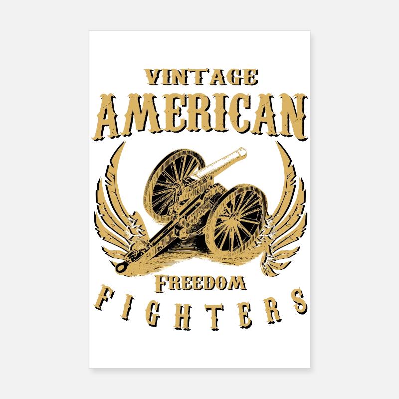 freedom fighter Poster 8" x 12" (20x30 cm)