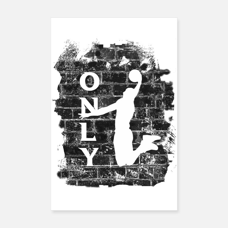 BASKET-BALL Poster 20 x 30 cm