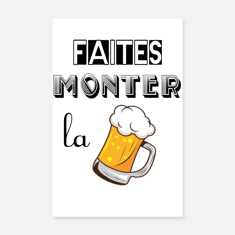 Faites monter la pression Poster 20 x 30 cm