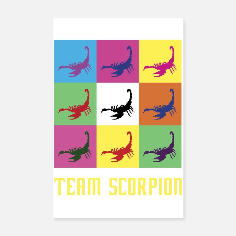 L'équipe Scorpio Poster 20 x 30 cm