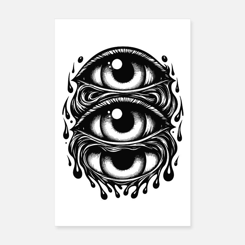 magic eye Poster 8" x 12" (20x30 cm)