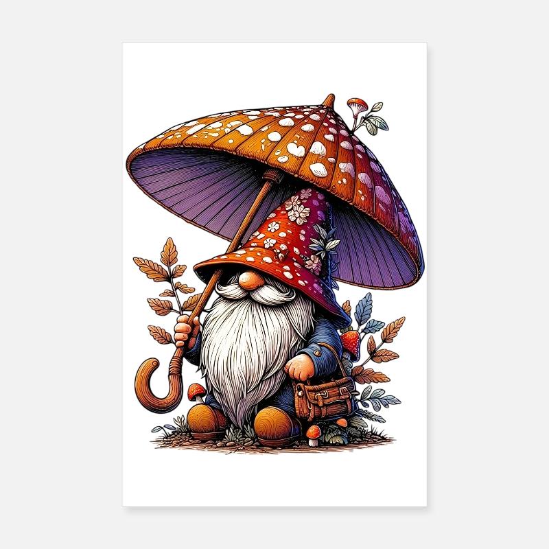 Gnom Poster 20x30 cm