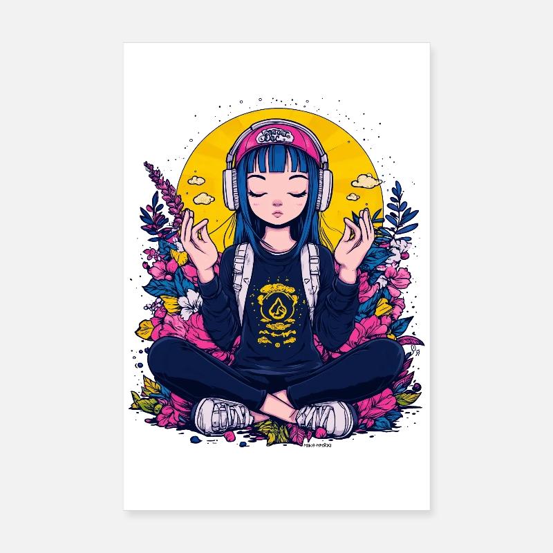 Fille froide Poster 20 x 30 cm