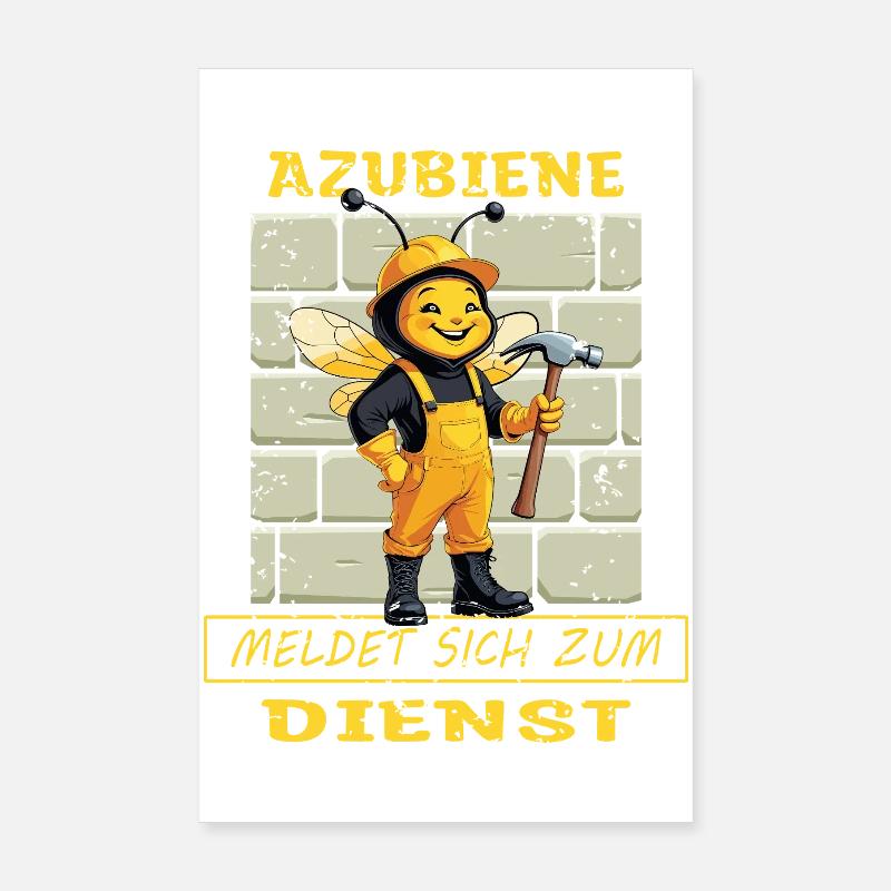 Stagiaire artisane Poster 20 x 30 cm