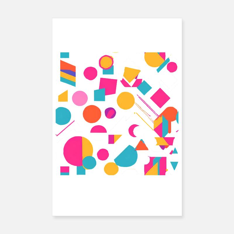 Leuchtende Farben Poster 20x30 cm