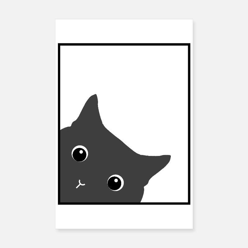 Schrödinger's cat Poster 8" x 12" (20x30 cm)