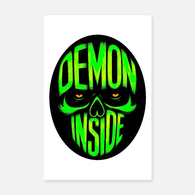 Démon à l’intérieur Poster 20 x 30 cm