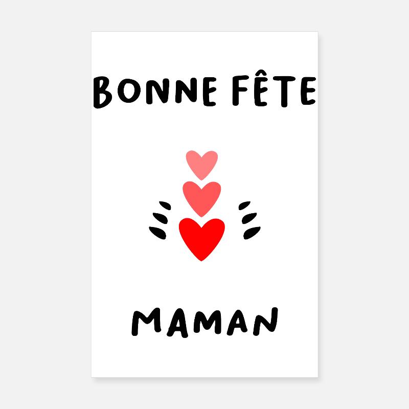 MUTTERTAG. SCHÖNEN MUTTERTAG. MAMA Poster 20x30 cm