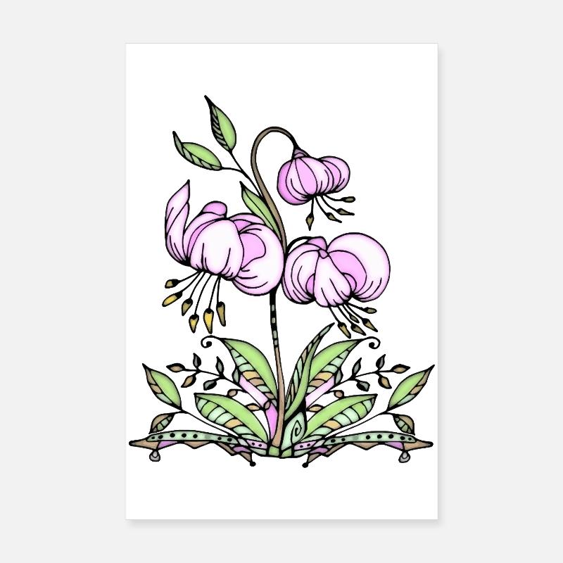 Fleur Poster 20 x 30 cm